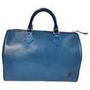 Louis Vuitton Speedy 30 EPI BLUE