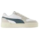 Ca Pro Lux in White and Blue Leather - Puma