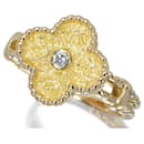 *Van Cleef & Arpels Diamond Ring Vintage Alhambra