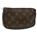 LOUIS VUITTON Monogram Bucket PM Accessory Pouch LV Auth rd3266 - Louis Vuitton
