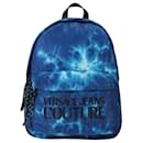 Versace Jeans Couture Tie-Dye Embroidered Logo Backpack - Autre Marque