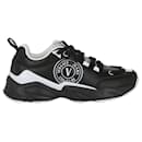 Versace Jeans Couture Printed Logo Patch Sneakers - Autre Marque