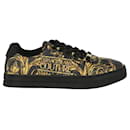 Versace Jeans Couture Printed Baroque Low-Top Sneakers