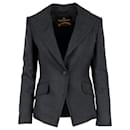 Anglomania Single-Breasted Cotton Blazer - Vivienne Westwood