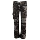 Camouflage-Caprihose - Dondup