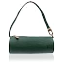 Green Epi Leather Mini Papillon Accessory Pouch - Louis Vuitton