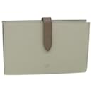 CELINE Large Strap Wallet Wallet Leather Blue Auth ar7952 - Céline