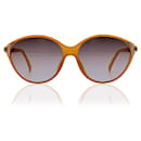 Vintage orange Acetat Sonnenbrille 2306 40 55/15 125MM - Christian Dior