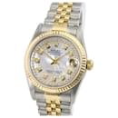 Rolex White Mop Datejust Midsize Diamond Dial Fluted 31mm Wacth Watch 