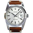 Rolex Vintage 1970's Datejust Silver 36mm Watch 