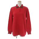 * BALENCIAGA Polo Shirt Long Sleeve Logo Embroidery Cotton L - Balenciaga