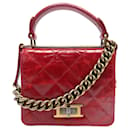 NEW CHANEL MINI CLASP HANDBAG 2.55 QUILTED LEATHER SHOULDER BAG - Chanel