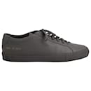 Common Projects Achilles Low Top Sneakers in Grey Leather - Autre Marque