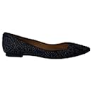 Coach Rory Ballet Flats in Black Leather