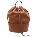 Loewe Balloon Bucket Bag in Brown Tan Leather