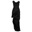 Vivienne Westwood black taffeta dress