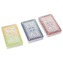 LOUIS VUITTON JEU DE 54 CARTES Playing Cards 3Set NR12222b LV Auth ki2493 - Louis Vuitton