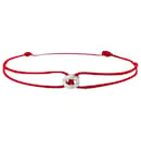 le 1g Bracelet cordon en argent poli/rouge - Autre Marque