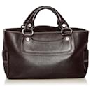 celine Leather Boogie Handbag brown - Céline