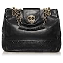chanel Quilted Supermodel Tote Bag black - Chanel