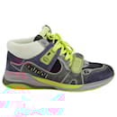 Gucci Off the Grid Ultrapace Mid-Top Sneakers in Multicolor Suede  - Autre Marque