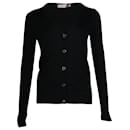 Cardigan Tory Burch Madeline in cashmere nero