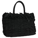 PRADA Hand Bag Nylon Black Auth ac1238 - Prada