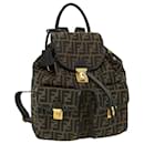 FENDI Zucca Canvas Sac à dos Marron Authentique 32905 - Fendi