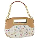 LOUIS VUITTON Multicolor Chain Judy PM Shoulder Bag White M40257 LV Auth cl213 - Louis Vuitton