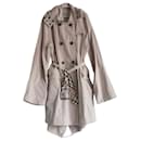 BURBERRY Beige trench coat with removable hood 14 ANS B.E - Burberry