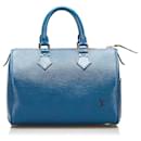 Louis Vuitton Epi Speedy 25 Blue