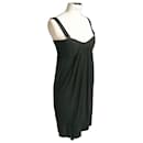 CHANEL Black strapless dress T38 BE - Chanel
