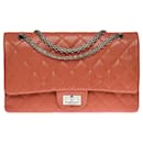 Splendid & Majestic Chanel Handbag 2.55 in coral pink quilted lambskin