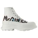 Tênis Tread Slick - Alexander Mcqueen - Branco - Lona