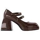 Bulla Babies 85  In brown leather - Autre Marque