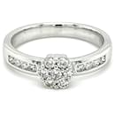 White gold women's ring 14K WITH DIAMONDS 0.41 ct. - Autre Marque