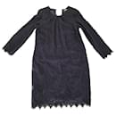 La petite robe noire en dentelle NINA RICCI IT46 - Nina Ricci