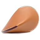 NEW HERMES DROP PAPER WEIGHT IN CAMEL BROWN LEATHER DROP PAPER WEIGHT - Hermès