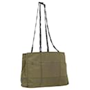 PRADA Shoulder Bag Nylon Gray Auth bs3043 - Prada