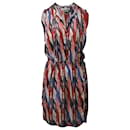 Isabel Marant Etoile Drawstring Waist Dress in Multicolor Polyester