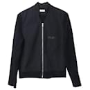 Balenciaga Zip Jacket in Black Cotton