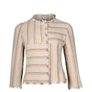 Chanel vintage 2000 Striped Jacket in Multicolor Wool