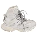 Balenciaga Track Hike Sneakers in White Polyurethane 