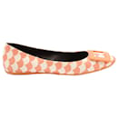 Roger Vivier Printed Ballet Flats in Multicolor Leather