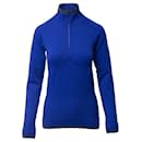 Stella McCartney für Adidas Jacke mit halbem Reißverschluss aus blauem Nylon - Autre Marque