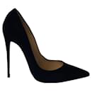 Christian Louboutin So Kate 120 Pumps in black suede