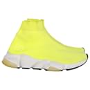 Balenciaga Speed Trainers in Neon Yellow Polyester 