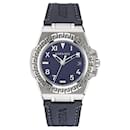 Versace Greca Reaction Leather Watch