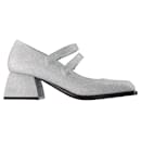 Bulla Bacara Pumps - Nodaleto - Silver Glitter - Leather - Autre Marque