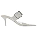 Sandals - Alexander Mcqueen - Ivory/Silver - Leather